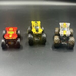 Hot Wheels Maximum Destruction MAXD Monster Jam Truck 1:64 Lot Of 3